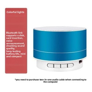 X619a10 mini Kim Loại xách tay Super Bass Stereo TF Thẻ Sub-Woofer BT loa không dây cho Mobilephone - Product Image 6