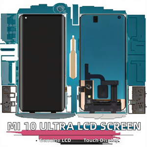 Per <span class=keywords><strong>Xiaomi</strong></span> <span class=keywords><strong>Mi</strong></span> <span class=keywords><strong>10</strong></span> Ultra originale schermo LCD per la riparazione del telefono cellulare sostituzione Touch Screen digitalizzatore assemblaggio con 1 anno - Product Image 2