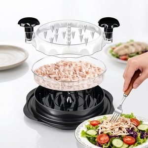 Herramienta Profesional para Desmenuzar Pollo, Desmenuzadora Manual <span class=keywords><strong>de</strong></span> <span class=keywords><strong>Carne</strong></span> Grande para Pechuga <span class=keywords><strong>de</strong></span> Pollo y Cocina - Product Image 1