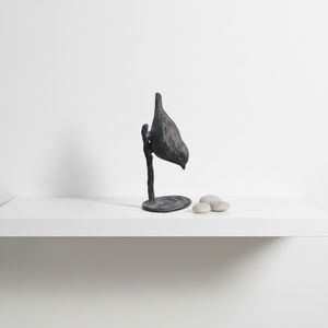 Piccola ghisa rivestita in polvere statuetta resistente alle intemperie Mini passero decorativo per la casa e <span class=keywords><strong>il</strong></span> giardino in metallo fatto a mano - Product Image 6