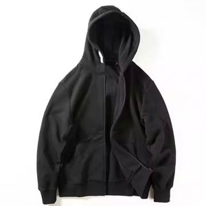 Sudaderas con capucha de lana con cremallera Sudaderas con capucha de manga larga para parejas Sudaderas con capucha para hombres Abrigos de invierno y otoño Traje Logo Sudaderas con capucha Estampado - Product Image 4