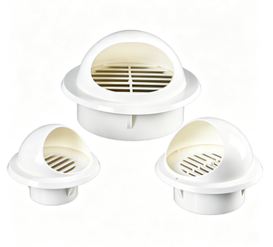Capot de ventilation en PVC pour tuyau extérieur, cache-pluie, capot d'évacuation pour tuyau de ventilation de cuisine - Product Image 6