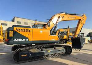 Excavadoras usadas de 22 toneladas Excavadora de orugas Hyundai 220lc-9s hecha en Corea original - Product Image 2