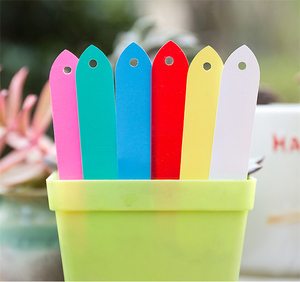 Étiquettes de plantes en plastique directement de l'usine, étanches, pour marquage de jardin et classification des plantes d'extérieur - Product Image 5
