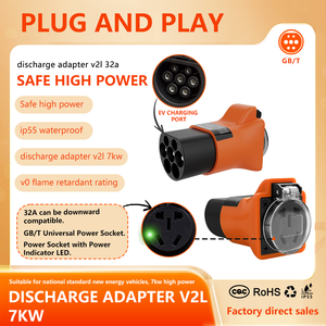 Conector de Cargador para Vehículos Eléctricos E-mingze GBT de Alta Potencia 7000W, Adaptador V2L para BYD, Obtén <span class=keywords><strong>Electricidad</strong></span> <span class=keywords><strong>del</strong></span> Automóvil GBT - Product Image 2
