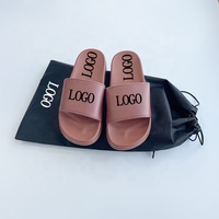 Nouveaux articles de pantoufles à sublimation, chaussures personnalisables, claquettes, sandales vierges, tongs pour sublimation avec sac anti-poussière