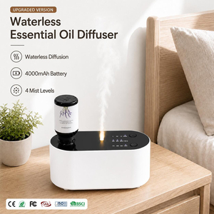 Diffuseur d'arômes sans eau, rechargeable, sans fil, silencieux, pour bureau, avec logo personnalisé, vente en gros - Product Image 1