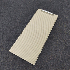 Boîte d'accoudoir Volkswagen avec cache-rouleau beige/noir en plastique, porte-gobelet central, compatible 09-2016 - Product Image 3
