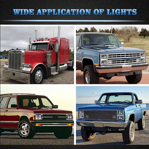 MOXI Đèn Pha Ô Tô LED 4*6Inch Thiết Kế Mới Đèn Xe 45W Đèn Pha LED Vuông 5Inch Cho Ô Tô Thông Dụng - Product Image 6