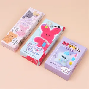 Bohe Cute DIY Gift Plush Animal Doll Material Bag Set With Clothes Pipe Cleaner Craft 15mm-30mm Twist Sticks OEM ODM Korea