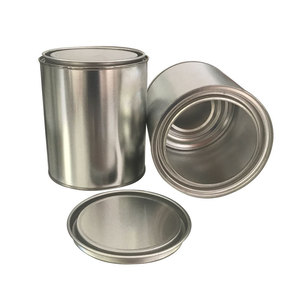 Latas de hojalata de metal de 1 litro al por mayor, latas de pintura vacías, embalaje de uso <span class=keywords><strong>general</strong></span>, muestra OEM disponible - Product Image 6