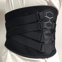 Attelle dorsale pour douleur au bas du dos, sciatique, hernie discale, scoliose, ceinture de soutien du dos avec coussinet souple, soutien lombaire léger