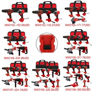 Ventas disponibles para EKIIV Combo Power Tools 6 Kits Juego de herramientas 21V Volt Taladros inalámbricos Batería DIY juego completo de herramientas - Product Image 3