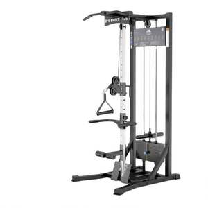 Equipo de entrenamiento multifuncional comercial compacto: máquina de poleas dobles para gimnasio con función de dominadas y entrenamiento integral. - Product Image 1