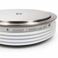 Diode à capsule TECHSEM Y100ZPE 6490A 4200V ZT100cT de type disque pour chauffage par induction