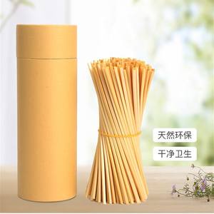 100% biologisch abbaubares kompost ier bares Stroh Tragbares Trinkhalm Weizens troh - Product Image 6