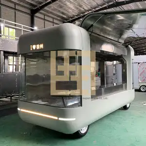 Chinese supplier mobile hot dog cart truck food trailer for sale the USA