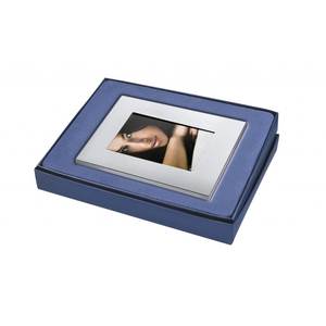 Cadre photo en métal lisse 100x150 mm pour affichage sur bureau - Product Image 2