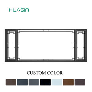 Fornecedor de Janelas de Alumínio com Acabamento em Grão de Madeira Mocha Cinza, Personalizadas, Vendas Quentes na Indonésia 2025 - Product Image 3