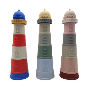 <span class=keywords><strong>ของ</strong></span>เล่นเด็กซิลิโคนนิ่มแบบไม่ขึ้นชื่อ Montessori <span class=keywords><strong>ของ</strong></span>เล่นแบบซ้อนบล็อกตัวต่อสำหรับเด็กเพื่อการศึกษาปฐมวัย - Product Image 2