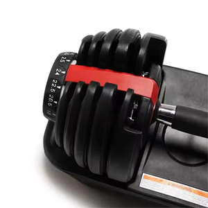 <span class=keywords><strong>Mancuernas</strong></span> Ajustables con Bloqueo Giratorio Resistentes a Caídas, 24 kg, 52.5 lb, Unidad de Levantamiento de Pesas Automática para Gimnasio - Product Image 3