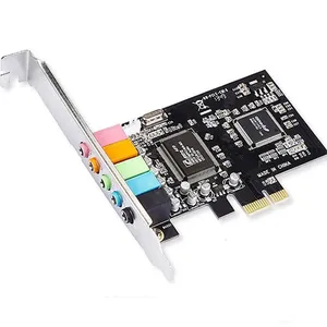 <span class=keywords><strong>Tarjeta</strong></span> <span class=keywords><strong>de</strong></span> sonido <span class=keywords><strong>PCI</strong></span> <span class=keywords><strong>Express</strong></span> 4,1, Panel estéreo integrado <span class=keywords><strong>de</strong></span> 4 pistas, adaptador <span class=keywords><strong>de</strong></span> <span class=keywords><strong>Audio</strong></span> <span class=keywords><strong>PCI</strong></span>-<span class=keywords><strong>Express</strong></span> <span class=keywords><strong>X1</strong></span> para PC, convertidor <span class=keywords><strong>de</strong></span> volumen para ordenador <span class=keywords><strong>de</strong></span> escritorio - Product Image 1