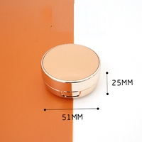 Boîtier vide pour poudre compacte à coussin d'air, en plastique, personnalisable, pour fond de teint