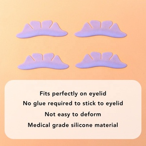 Parches Profesionales Adhesivos para Debajo de los Ojos, Almohadillas de Silicona Reutilizables para Lifting de Pestañas Bajas - Product Image 3