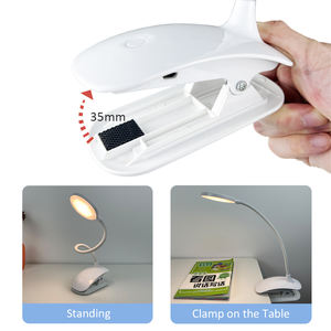Vente directe d'usine moderne blanc LED contrôle tactile Dimmable lampe de chevet prise de charge USB lecteur de Protection des yeux <span class=keywords><strong>pliable</strong></span> - Product Image 3
