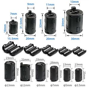 Hiệu suất cao công nghiệp nam châm Cáp Clip can thiệp từ vòng tiếng ồn ức chế vĩnh viễn Electron Ferrite Core - Product Image 5