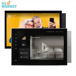 Glomarket Tuya Smart Home Bedieningspaneel 10 Inch Scherm Ble Zigbee Gateway Gebouw Intercom Compatibel