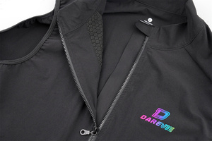 Darevie <span class=keywords><strong>invierno</strong></span> térmico ciclismo chaleco hombres cálido doble deslizador sin mangas ciclismo Gilet Arco Iris Logo chaqueta <span class=keywords><strong>bicicleta</strong></span> <span class=keywords><strong>ropa</strong></span> - Product Image 5