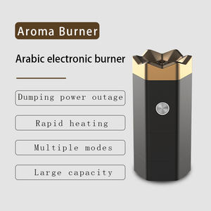 Sınır ötesi orta doğu kömür yanan arapça elektronik tütsü brülör hava temizleyici taşınabilir araba Bukhoor Aroma YAYICI - Product Image 2