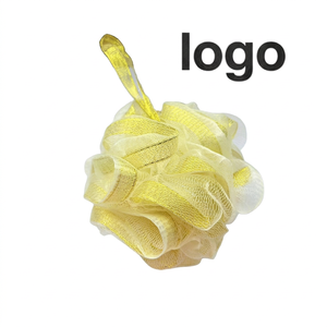 Spugna Esfoliante Lusso Eco-Friendly con Logo Personalizzato, Bomba da Bagno Schiumogena, Loofah Esfoliante per <span class=keywords><strong>Hamam</strong></span>, Palla in Poliestere alla Moda - Product Image 1
