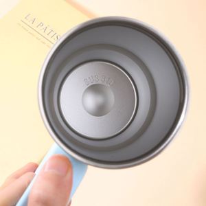 Nouvelle Arrivée Personnalisable : Tasse Isotherme Double Paroi Gravée au Laser avec Infuseur à Thé – Design Mignon et Isolation Thermique - Product Image 6