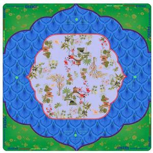 Tapis de mahjong pliable, portable, écologique, insonorisant, en caoutchouc naturel, couleur personnalisable, luxe moderne - Product Image 6