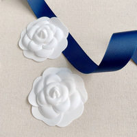 Broche artisanale en tissu artisanal avec fleur, épingle à cheveux, vêtements de fête de mariage, boîte-cadeau, accessoires de décoration, épinglettes