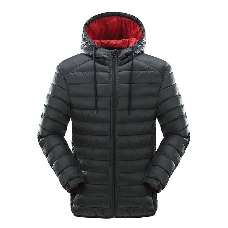 heavy canvas down padded jacket