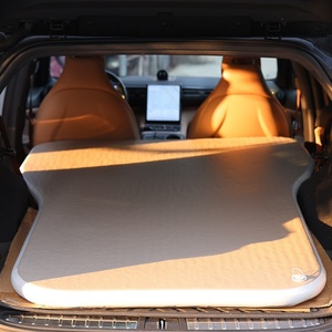 Matelas gonflable portable à gonflage rapide, lit d'appoint pour voiture avec surface douce brossée, ajustement universel pour la plupart des modèles <span class=keywords><strong>de</strong></span> SUV - Product Image 2