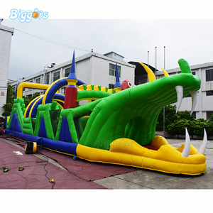 Barrera inflable de fábrica de patio, Combo de Casa de rebote, campo de obstáculos extremos - Product Image 2