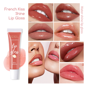Etiqueta privada Logotipo personalizado Maquillaje Brillo natural Bálsamo labial Hidratante Plumper Clear Shimmer Brillo labial - Product Image 3