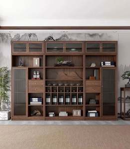 Modern Simple Design Wooden <b>Bookshelf</b> Cabinet <b>Bookcase</b> for Home Office - Product Image 3