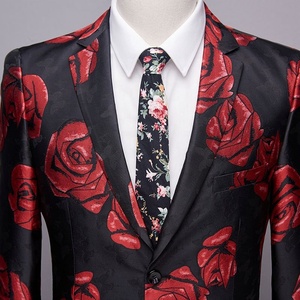Trajes de Hombre de Dos Piezas Bordados de Talla Grande en Oferta, Traje de Hombre Deportivo, Traje de Boda Ajustado para Hombre - Product Image 4
