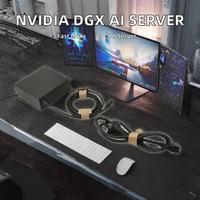 Ordinateur personnel NVIDIA DGX Spark Supercomputer Linux PCIe AI 4TB avec interfaces USB-C RJ45 QSFP intégrées pour IA embarquée