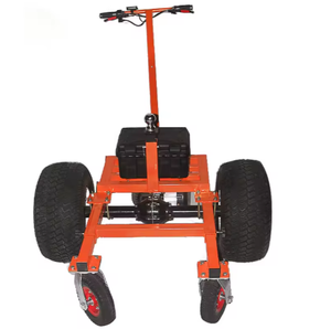 Remolque <span class=keywords><strong>Dolly</strong></span> eléctrico de servicio pesado directo de fábrica con sistema estable de 4 ruedas para un fácil posicionamiento de remolque todoterreno - Product Image 6