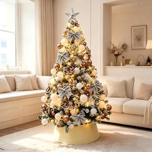 High Quality Lightweight LED <strong>Christmas</strong> <strong>Tree</strong> LED Display Screen Warm White 500-1000 Lights Pine <strong>Cones</strong> Standing Plug-In Home Party - Product Image 3