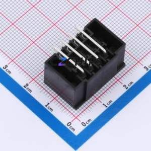DB2ERHBM-3.5-2*4P-BK Plug-in Terminal Block Bent Lead Through Hole,P=3.5mm Board-to-Board / Socket - Closed Screw Fixing 2x4P - Product Image 2