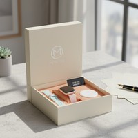 Caja de Regalo con Diseño Moderno y Logotipo Personalizado para Reloj Inteligente de Moda, Estuche de Papel para Reloj de Pulsera con Empaque Elegante