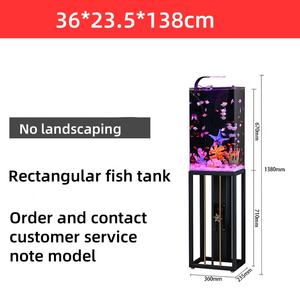 Usmilepet ตู้ปลาอะคริลิกขนาดใหญ่และขนาดกลางพร้อมหินธรรมชาติสำหรับตู้ปลาสวยงาม - Product Image 6