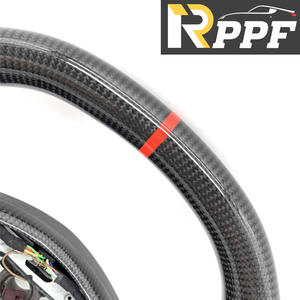 Volant en fibre de carbone avec lumière <span class=keywords><strong>LED</strong></span> pour Benz C63AMG RPPF nouvelle marque prix fabricant chinois - Product Image 3